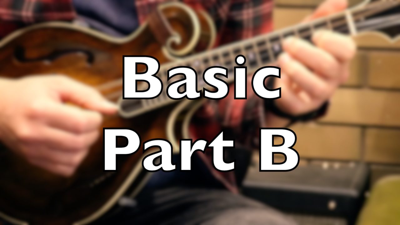 Basic Part B - Pickin' Lessons